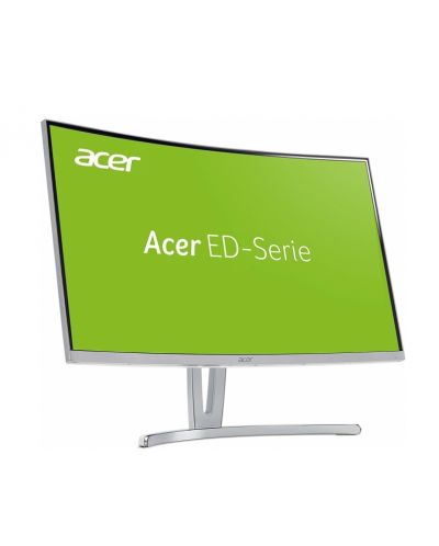 Гейминг монитор Acer ED273wmidx - 27", Wide, ZeroFrame, 60Hz, 4ms, Curved, бял  - 2