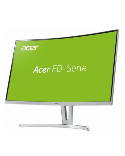 Гейминг монитор Acer ED273wmidx - 27", Wide, ZeroFrame, 60Hz, 4ms, Curved, бял  - 3