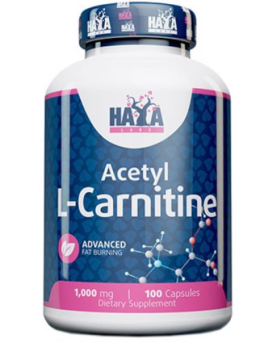 Acetyl L-Carnitine, 100 капсули, Haya Labs - 1