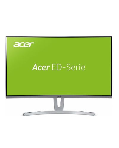 Гейминг монитор Acer ED273wmidx - 27", Wide, ZeroFrame, 60Hz, 4ms, Curved, бял  - 1