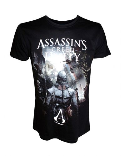 Тениска Assassin's Creed Unity Streets of Paris, черна - 1