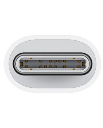 Адаптер Apple - muqx3zm/a, USB-C/Lightning, бял - 2