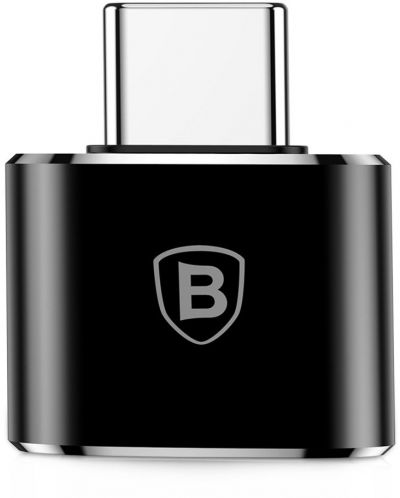 Адаптер Baseus - CATOTG-01, USB-C/USB-A, черен - 4