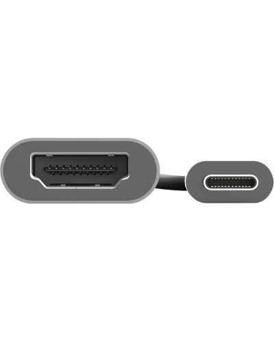 Адаптер Trust - Dalyx, USB-C/HDMI, сребрист - 4