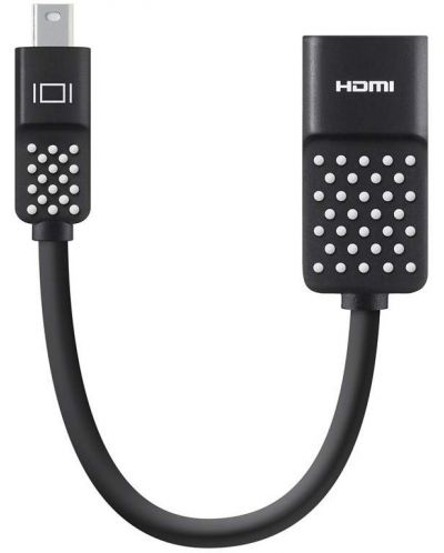 Адаптер Belkin - F2CD079bt, Mini DisplayPort/HDMI, черен - 1