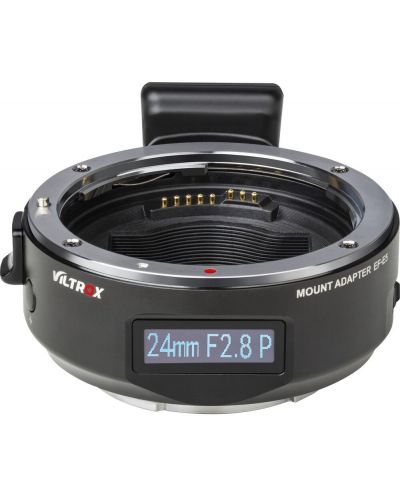 Адаптер Viltrox - EF-E5, за Canon EF към Sony E-Mount, черен - 5