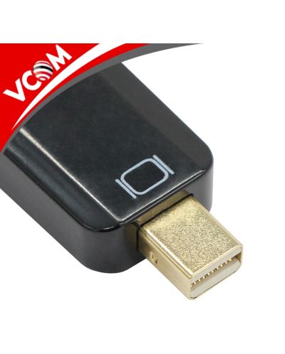 Адаптер VCom - CA334, Mini DP/HDMI, черен - 1