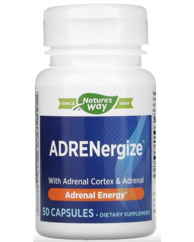 ADRENergize, 50 капсули, Nature’s Way - 1