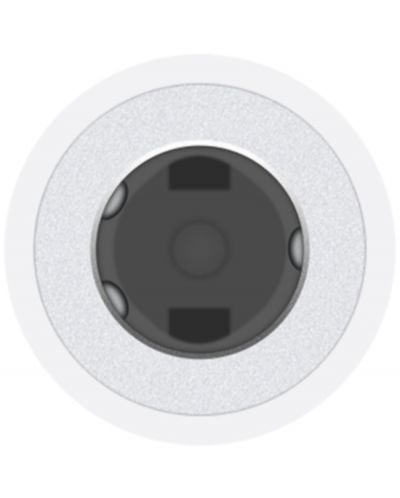 Адаптер Apple  - Lightning/жак 3.5 mm, бял - 3