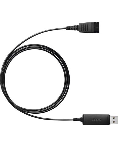 Адаптер Jabra - Link 230 USB, QD/USB, черен - 1