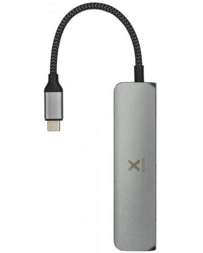 Адаптер Xtorm - USB-C към HDMI/USB, сив - 3