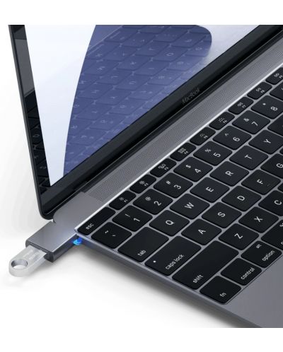 Адаптер Satechi - ST-TCUAM, USB-C/USB-A, сив - 5