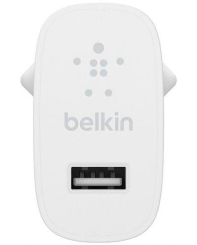 Зарядно устройство Belkin - WCA002vfWH, USB-A, 12W, бяло - 2