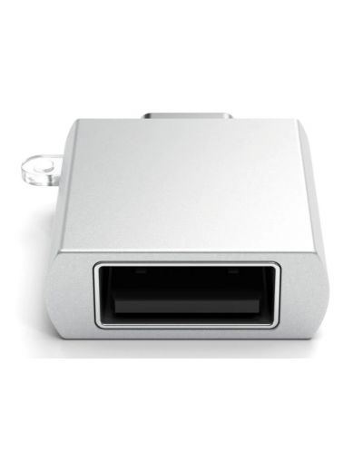 Адаптер Satechi - ST-TCUAS, USB-C/USB-A, сребрист - 4