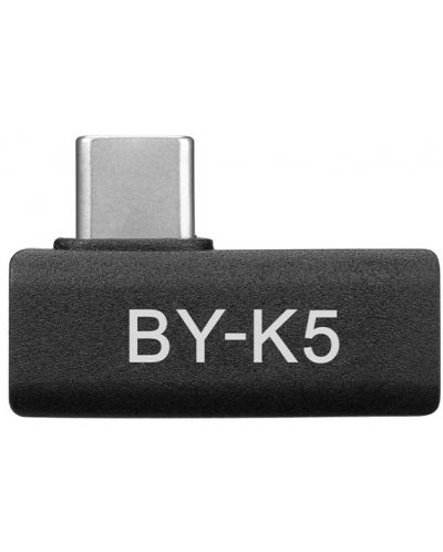 Адаптер Boya - BY-K5, Type-C/Type-C, черен - 1