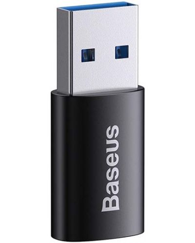 Адаптер Baseus - Ingenuity OTG, USB-A/USB-C, черен - 1