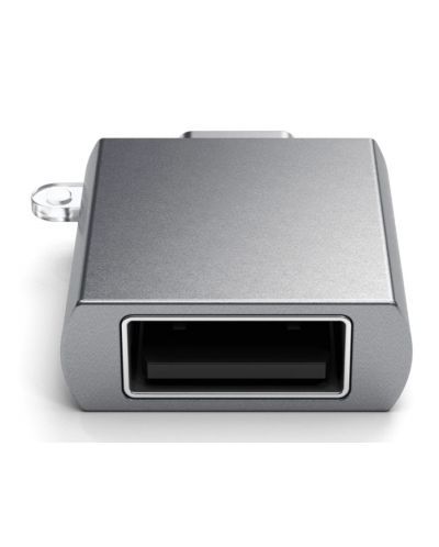 Адаптер Satechi - ST-TCUAM, USB-C/USB-A, сив - 2