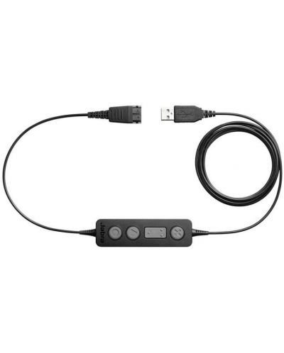 Адаптер Jabra - Link 260, USB/QD, черен - 1