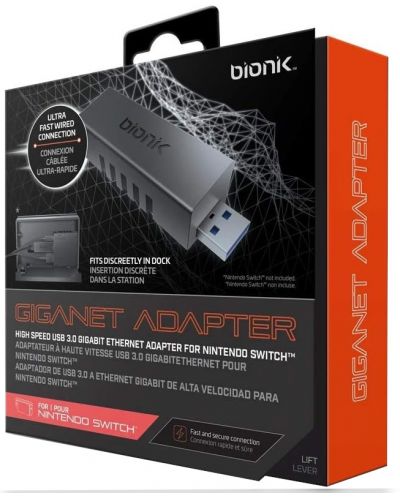 Адаптер Bionik - Giganet USB 3.0 (Nintendo Switch) - 5