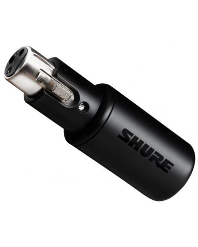 Адаптер за микрофон Shure - MVX2U, XLR/USB, черен - 1