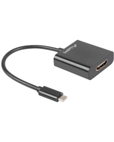 Адаптер Lanberg - AD-UC-HD-01, USB-C/HDMI, черен - 2