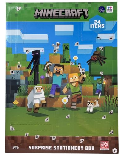 Адвент календар Pixie Crew Minecraft - 24 части - 1