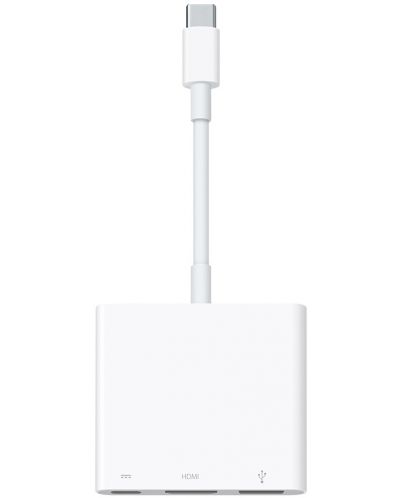 Адаптер Apple - Digital AV Multiport, USB-C, бял - 1