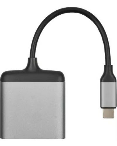 Адаптер Xtorm - 8913, USB-C/2x HDMI, черен - 2