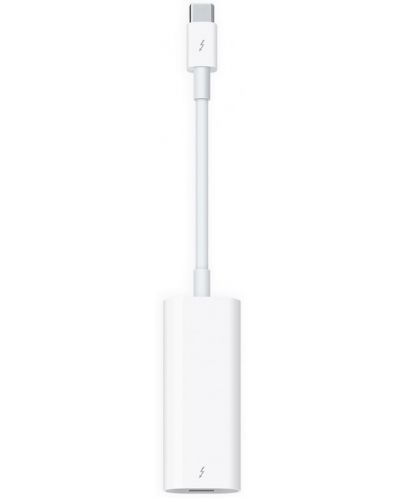 Адаптер Apple - Thunderbolt 3 USB-C/Thunderbolt 2, бял - 1