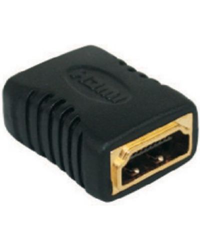 Адаптер VCom - CA313, HDMI/HDMI, черен - 1