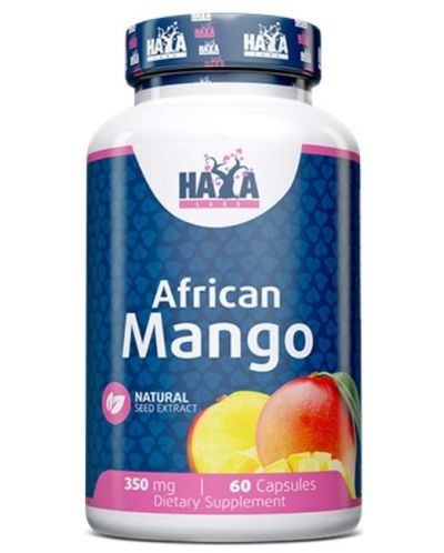 African Mango, 350 mg, 60 капсули, Haya Labs - 1