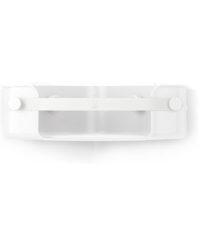 Ъглов стенен органайзер за баня Umbra - Flex Adhesive, 30 x 19 x 9 cm, бял - 2