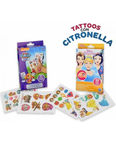 Татуировки Air-Val Citronella - Princess, за момиче