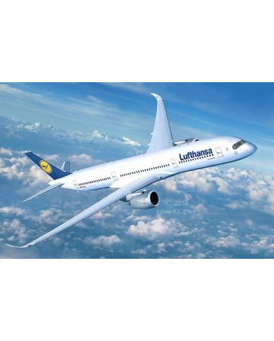 Сглобяем модел Revell - Airbus A350-900 Lufthansa