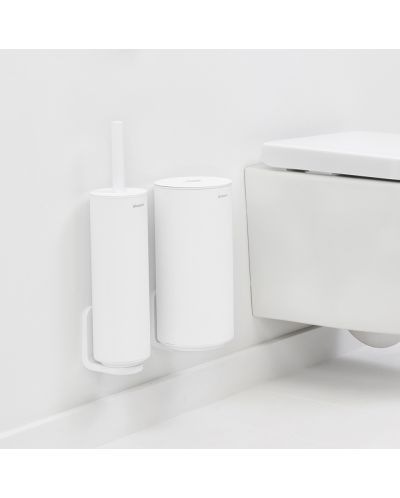 Аксесоари за тоалетна Brabantia - MindSet, бял, 3 части - 4