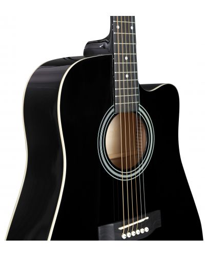 Акустична китара Cascha - Student Series CGA100-BK, черна - 5