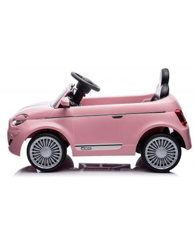 Акумулаторна кола Chipolino - Fiat 500, розова - 3