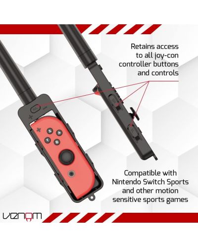 Комплект аксесоари Venom - Sports Accessory Pack (Nintendo Switch) - 5