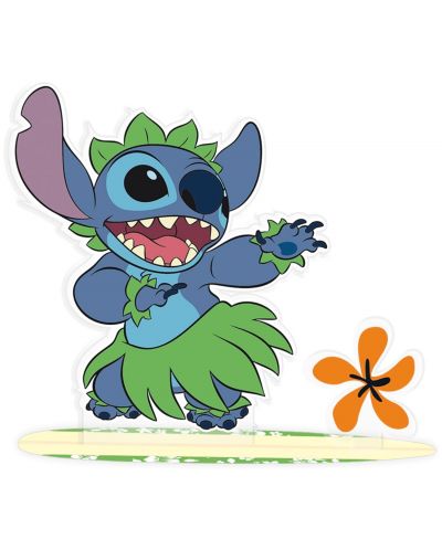 Акрилна фигура ABYstyle Disney: Lilo & Stitch - Stitch, 9 cm - 1