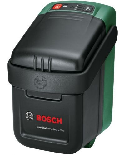 Акумулаторна градинска помпа Bosch - GardenPump, 18V-2000, 2.5 Ah, 33.3 l/min - 2