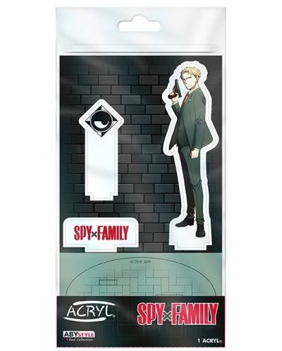 Акрилна фигура ABYstyle Animation: Spy x Family - Loid Forger, 10 cm - 2