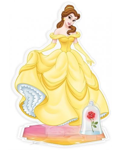 Акрилна фигура ABYstyle Disney: Beauty & The Beast - Beauty, 10 cm - 1