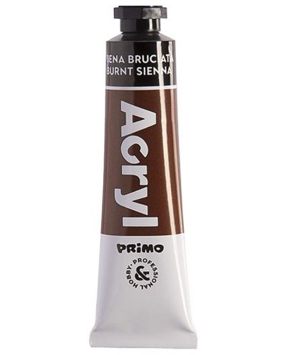 Акрилна боя Primo H&P - Сиена печена, 18 ml, в тубичка - 1
