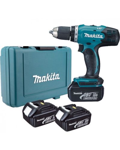 Акумулаторен винтоверт Makita - DDF453RFE3, 18V, 3.0 Ah, 2xBL1830B - 4