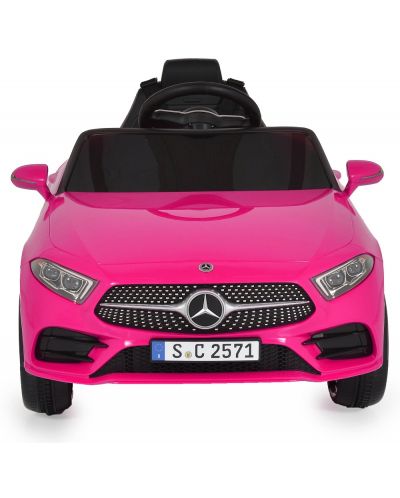 Акумулаторна кола Moni - Mercedes Benz CLS 350, розова - 2