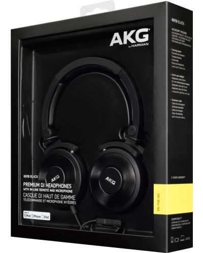 Слушалки AKG K619 - черни - 4