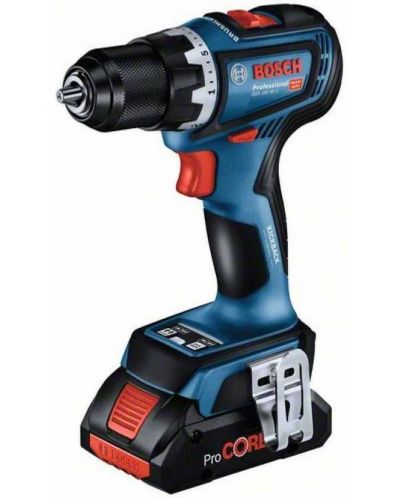 Акумулаторен винтоверт Bosch - ProfessionalGSR 18V-90 C, 2 x GBA 18V 4.0Ah, GAL 18V-40 - 2