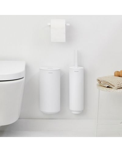 Аксесоари за тоалетна Brabantia - MindSet, бял, 3 части - 3