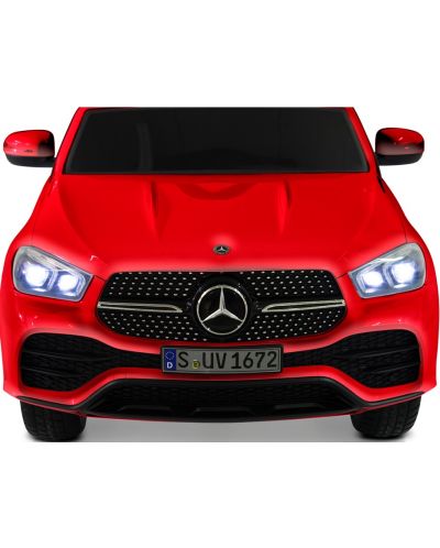 Акумулаторен джип Moni - Mercedes GLE450, червен металик - 6