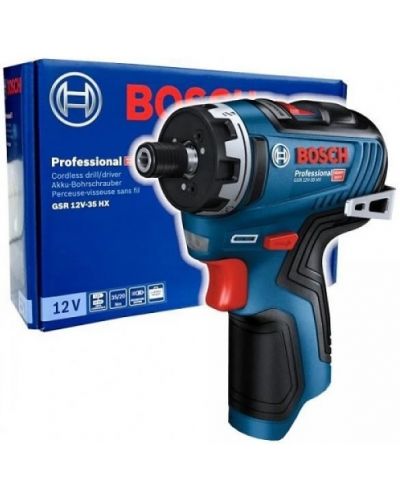 Акумулаторен винтоверт Bosch - Professional GSR 12V-35 HX, Solo | Ozone.bg